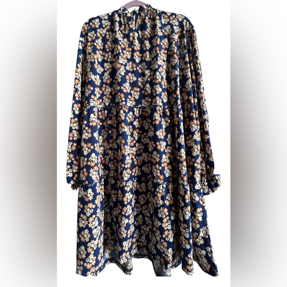 LuLaRoe Annabelle Dress Floral NWT 2XL